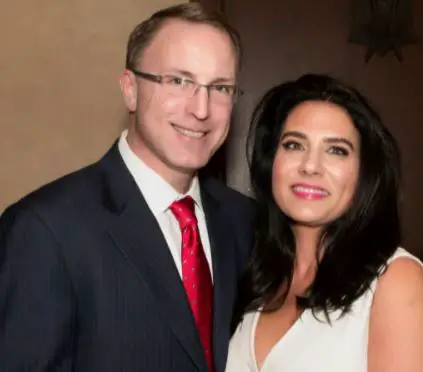 Danielle DiMartino Booth with her husband