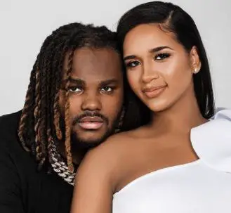 Tee Grizzley and his WIfe My'Eisha Agnew