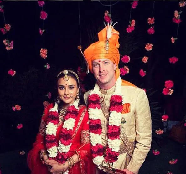Gene-Goodenough-and-Preity-Zinta-Wedding-Picture