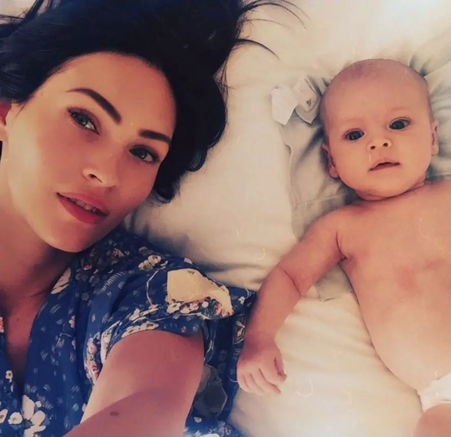 Megan Fox Shares a Pic with her Son Bodhi Ransom Green