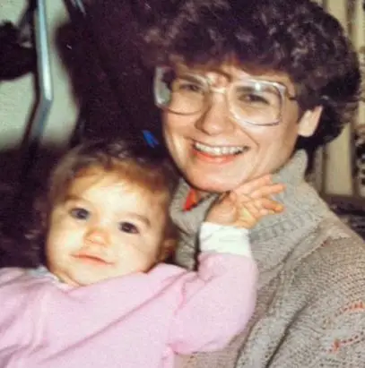 Child photo of Allie Clifton with her mother Kim Clifton