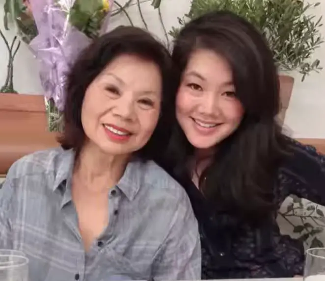 Crystal Kung Minkoff with her mother Stephanie Holappa