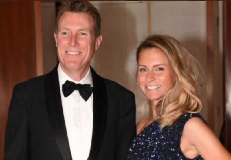 Christian Porter and his wife