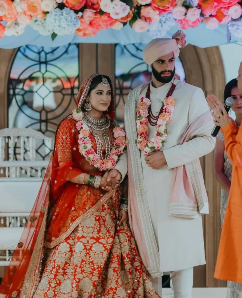 Anuja Joshi on her wedding