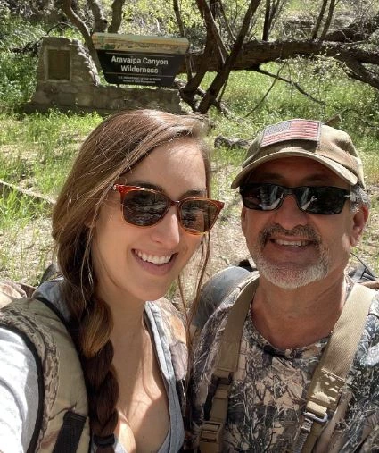 Codie-Sanchez-share-a-pic-with-her-father-Stan-Sanchez