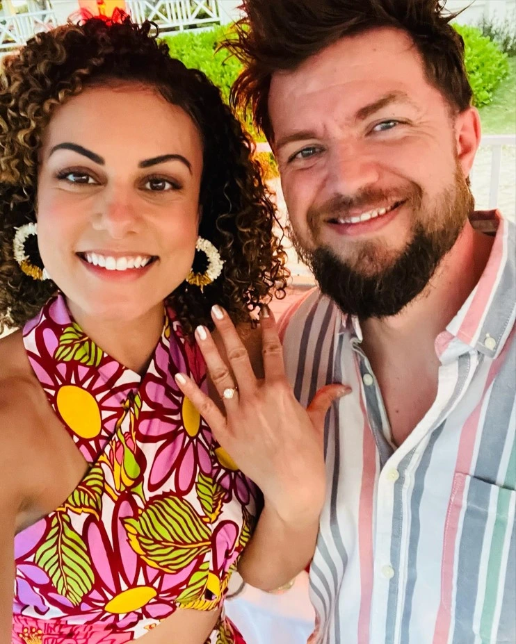 Shaina-Humphries-with-her-fiance