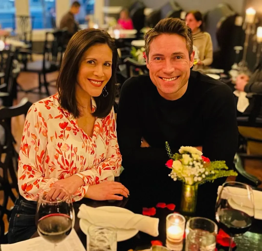 Andrea-Fujii-celebrating-valentines-day-with-her-husband-Whit-Johnson