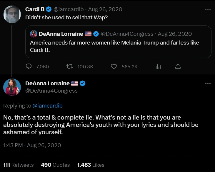 DeAnna-Lorraine-and-Cardi-B-tweet-controversy