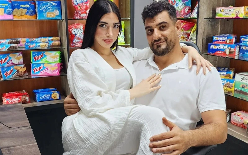 Lebanese-TikToker-Surthany-Hejeij-with-her-husband-Hassan-Cheaito