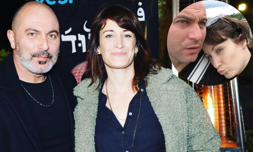 Israeli-actor-and-screenwriter-Lior-Raz-and-his-wife-Meital-Berdah