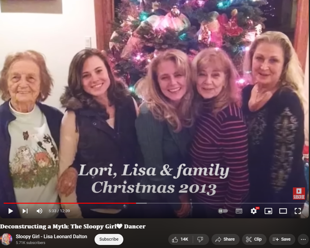 The-dancer-along-with-her-sister_s-family-during-Chirstmas-2013