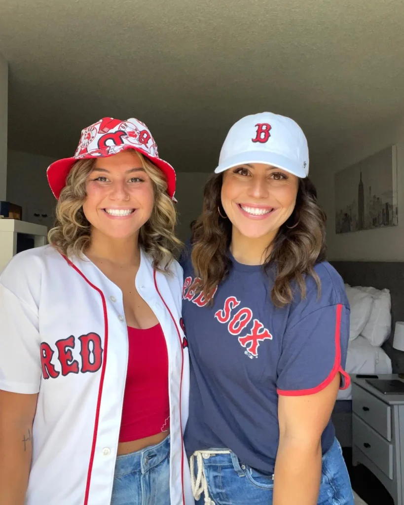 the-reporter-and-her-sister-in-red-soxs-jersey