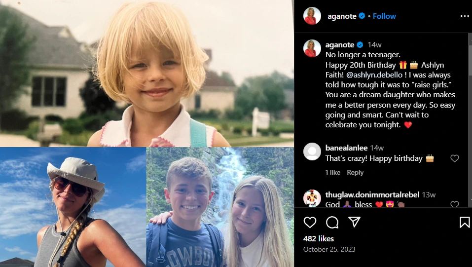 Angela-Ganote-made-a-birthday-wish-for-her-daughter